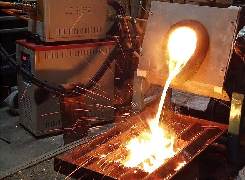 Induction furnace units